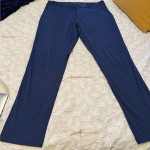 RHONE Navy Blue Commuter Pants Slim, 34x32